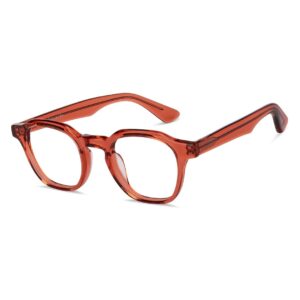 John Jacobs (Red Full Rim Square)